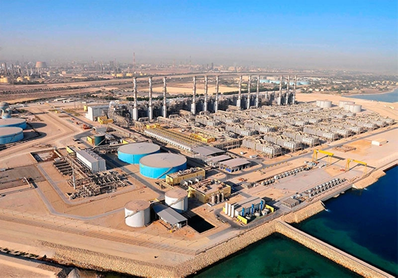 Desalination of seawater