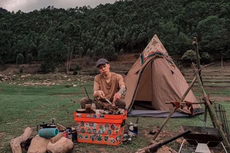Cắm trại Khu Du Lịch Suối Mỡ