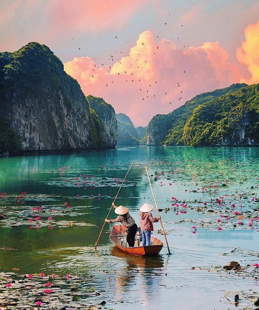 Cắm trại Hồ Quan Sơn