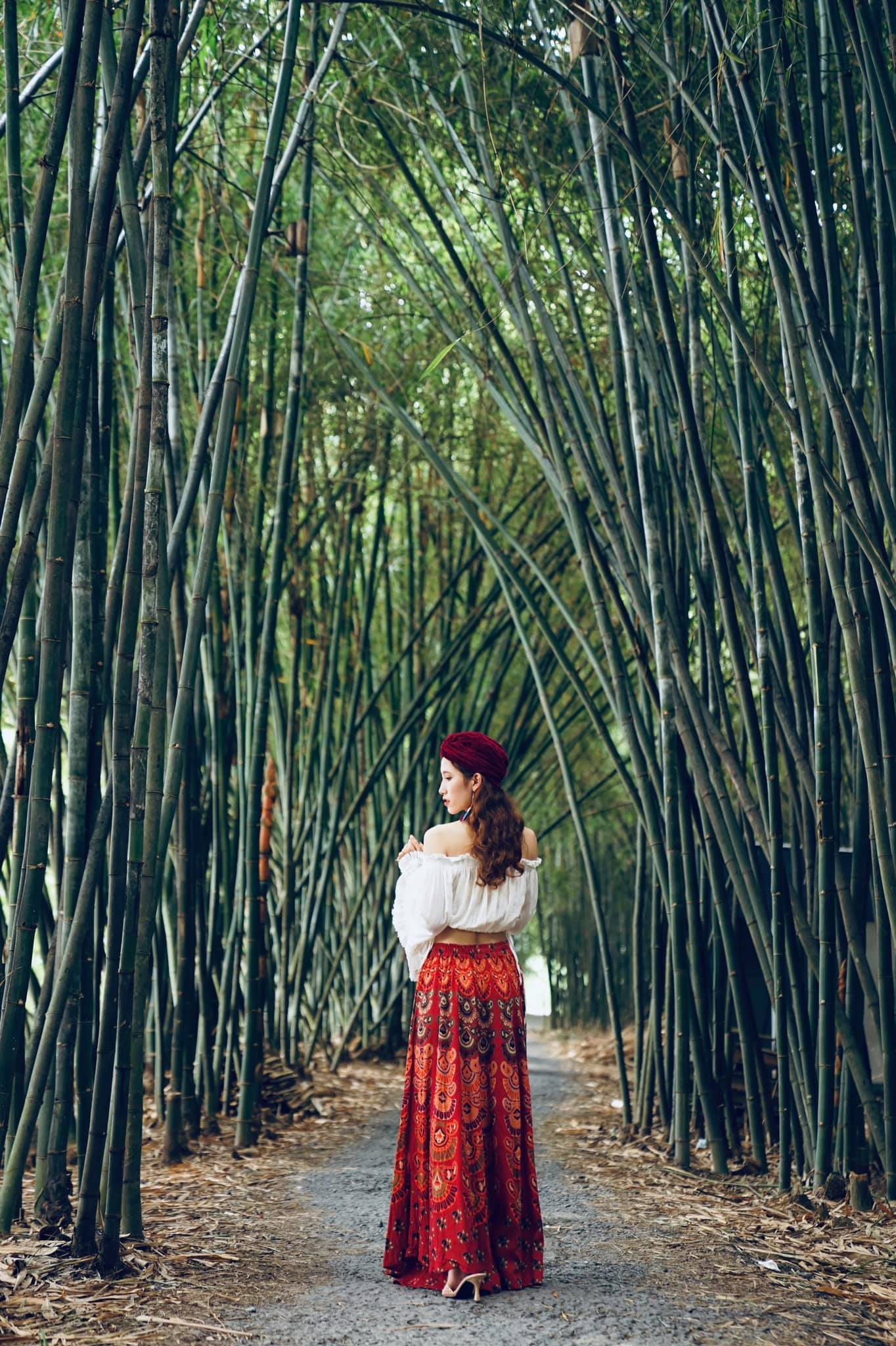 Con đường tre đẹp nhất Hậu Giang