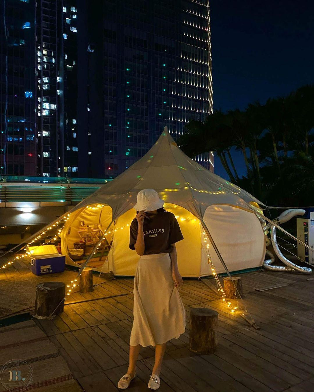 Glamping tại Lotte Center