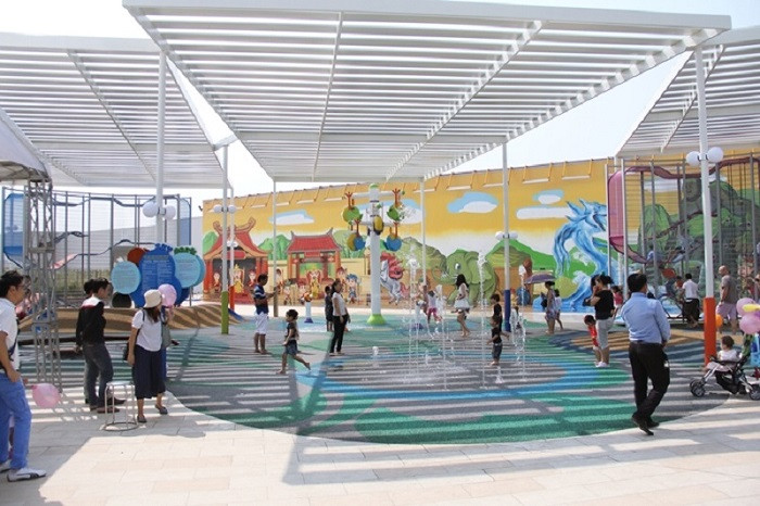 Khu vui chơi sân thượng Sky Park vivo city quận 7
