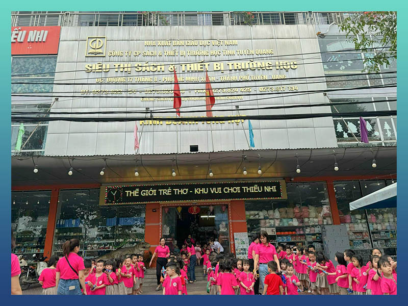 Siêu thị sách tỉnh Tuyên Quang