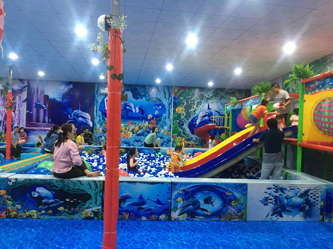 Khu vui chơi trẻ em Chợ Lách Bến Tre. Kid’s Garden