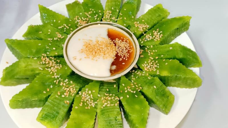 Bánh đúc lá dứa