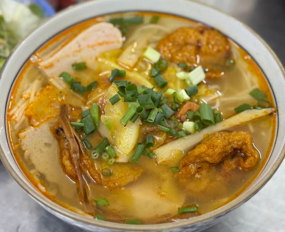 Bún chả cá thanh ngọt và chả cá dai ngon | Nguồn: Gmap