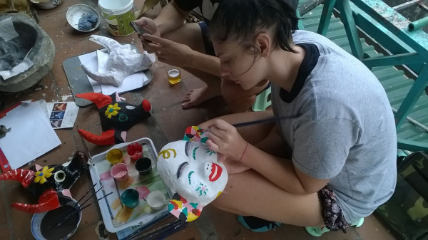 paper-mask-making-class-6