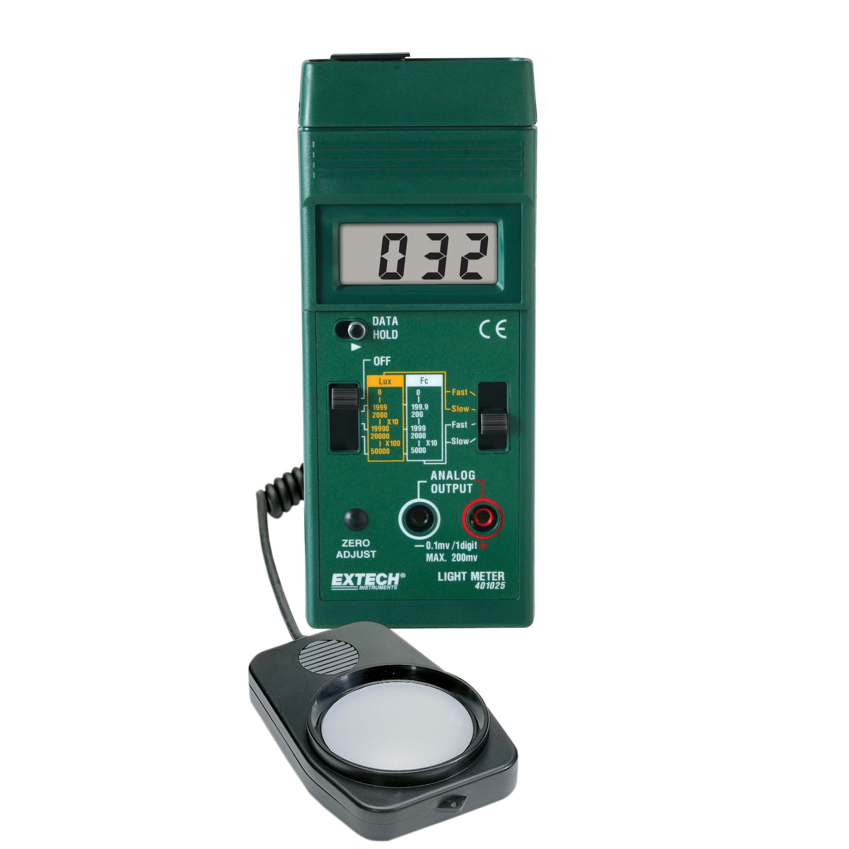 Máy đo cường độ ánh sáng, 401025 extech