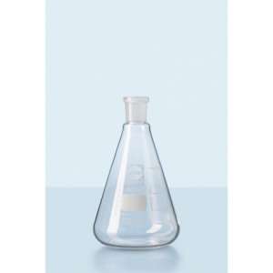 Bình tam giác cổ mài, 24/29 100ml  chưa có nút Duran