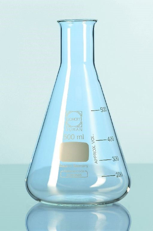 Bình tam giác cổ hẹp 50ml Schott- Đức