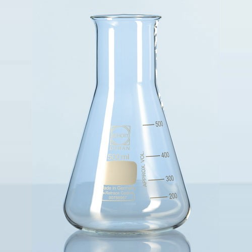 Bình tam giác cổ rộng - 100ml Duran