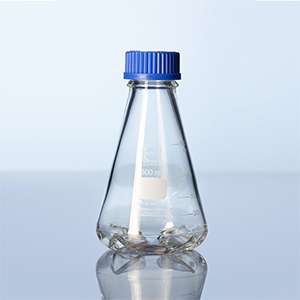 Bình tam giác có 4 khía ở đáy, 1000ml, nắp vặn Duran