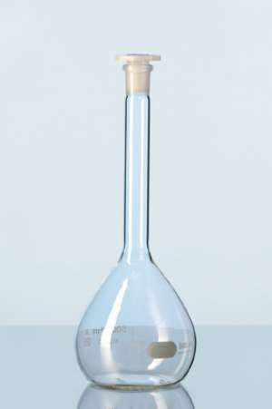 Bình định mức, 7/16 10ml 0.025 A, nút nhựa Duran