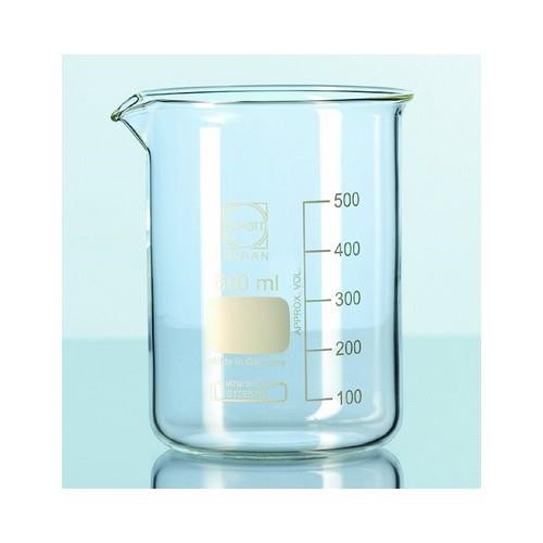 Cốc đốt thấp thành 25ml Schott- Đức