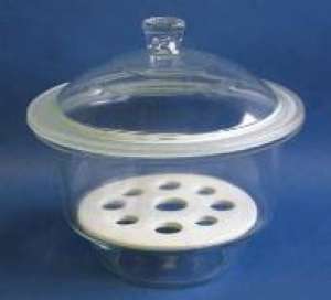 Bình hút ẩm thủy tinh phi 120 mm Trung Quốc