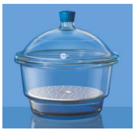 Bình hút ẩm 200mm Borosil