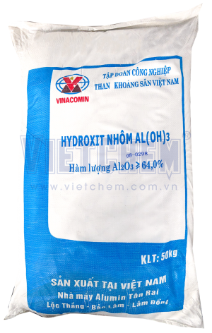 Aluminium hydroxide Al(OH)3 64%, Việt Nam, 50kg/bao