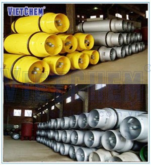 Bình thép chứa khí Clo lỏng các loại