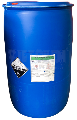 Mono Ethanol Amine (MEA) 99%, C2H7NO, Thái Lan, 210kg/phuy