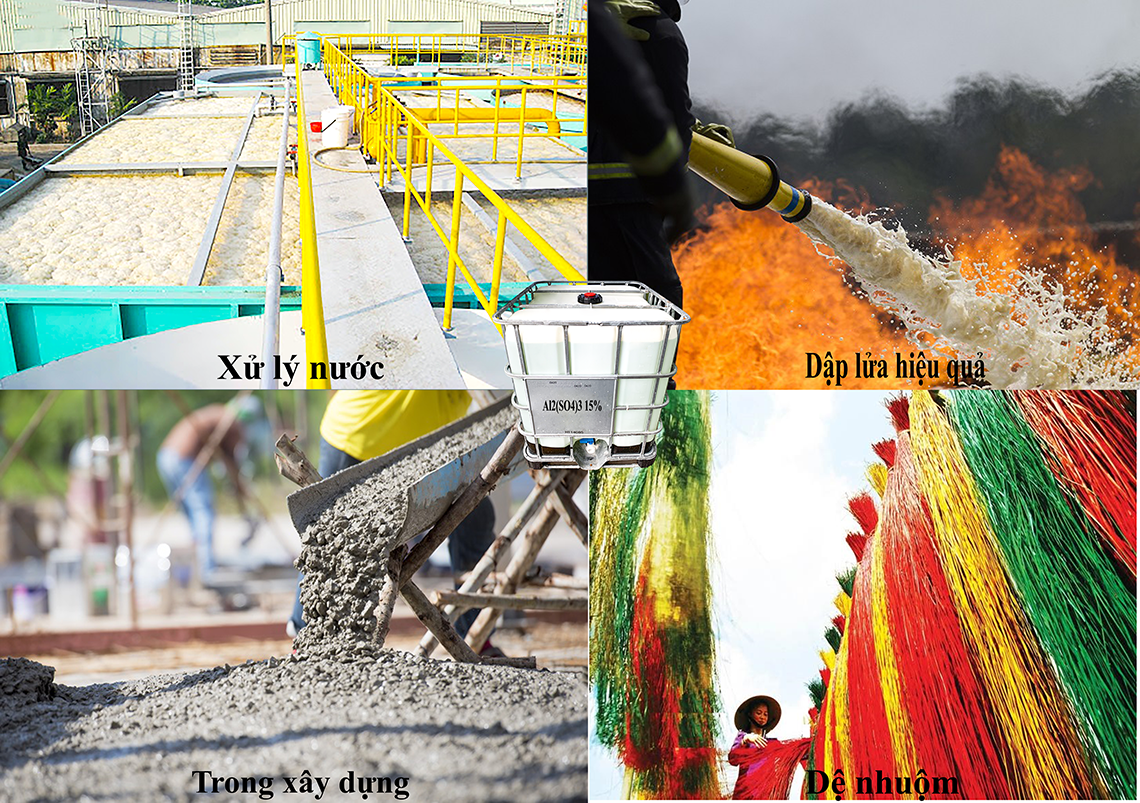 Ứng dụng của phèn nhôm sunfat