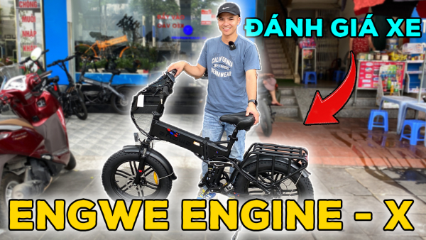 Đánh giá chi tiết xe đạp Engwe Engine - X tại Hà Nội