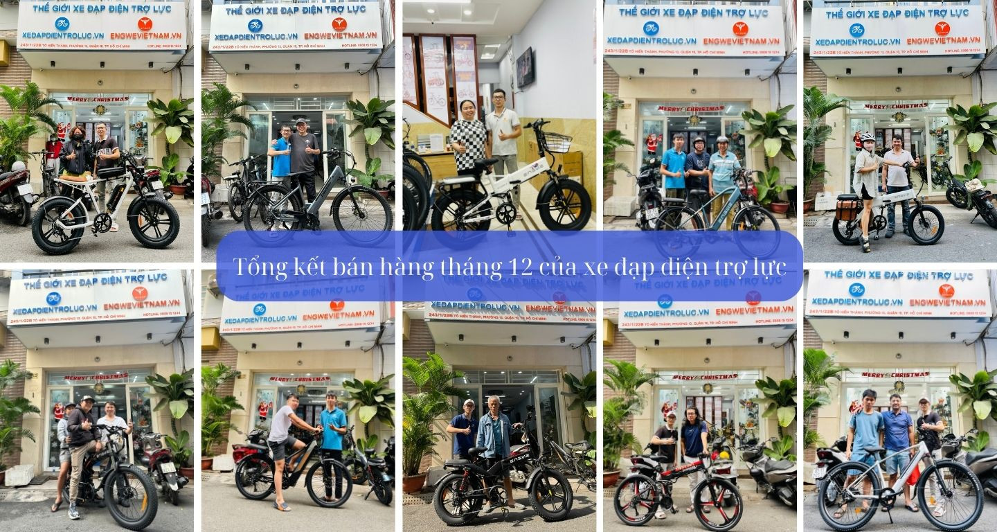 Tổng kết tháng 12 xedapdientroluc